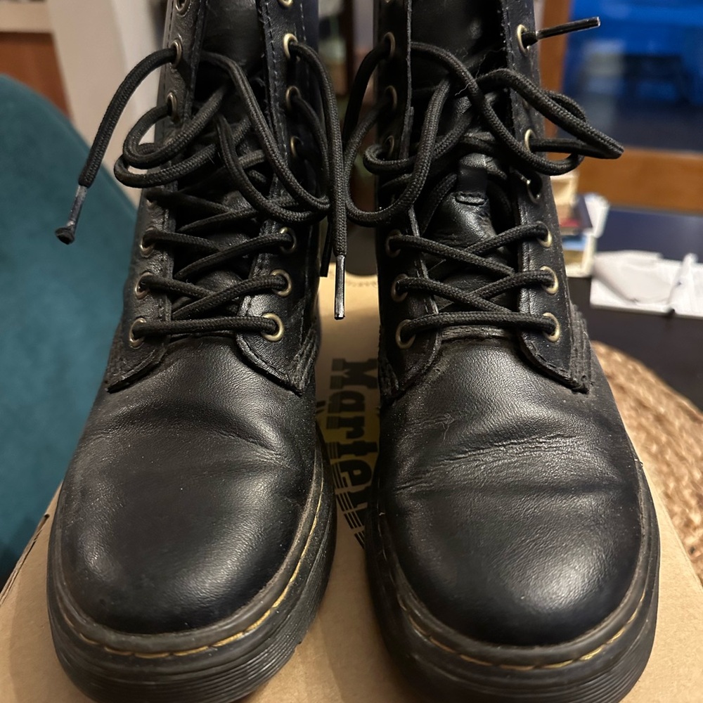 Dr. Martens Black Zavala Boots